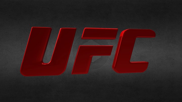 UFC Logo 3D Model