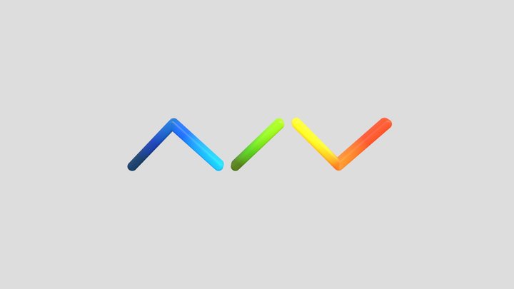 ARVRnrwLogo 3D Model
