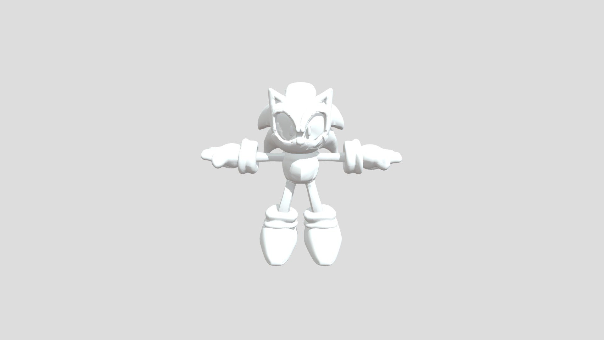 Sonic - Download Free 3D model by Someone MOTIVATED (@mmaryfernandez38 ...