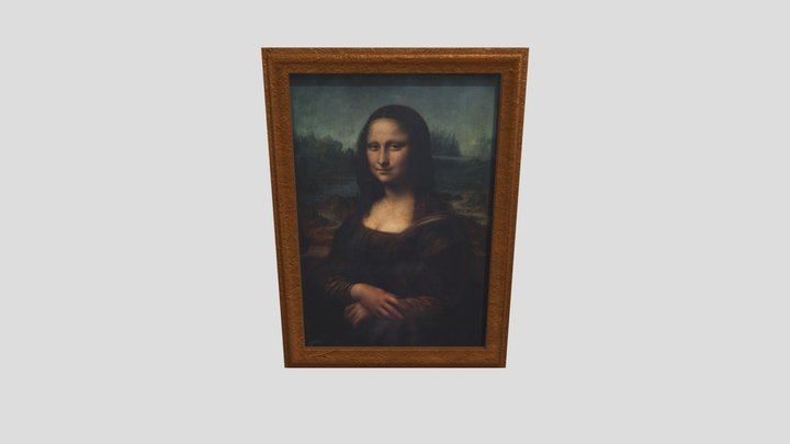 Gioconda 3D Model