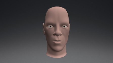 uman head 3D Model