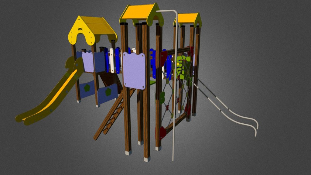 EJEMPLO PARQUE - 3D model by TungsTeno [0a692fc] - Sketchfab