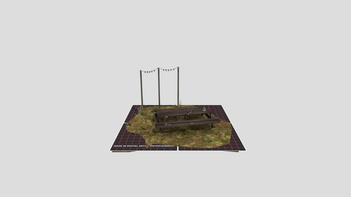 DAE 5 Finished props - Eco House 3D Model
