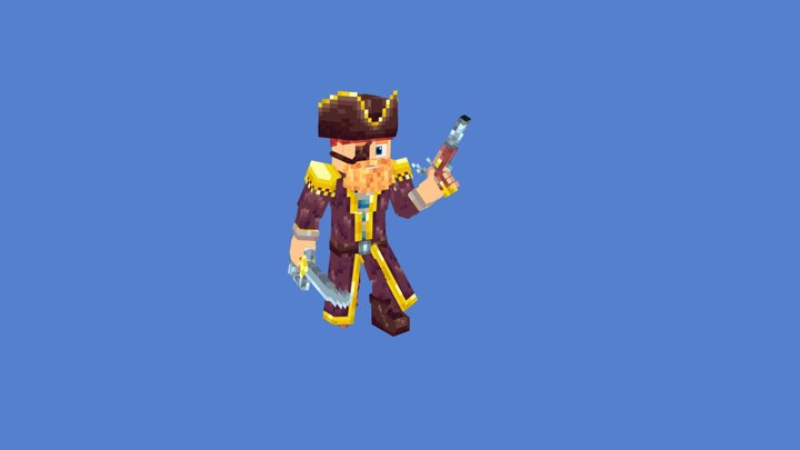 Swashbuckler 3D Model