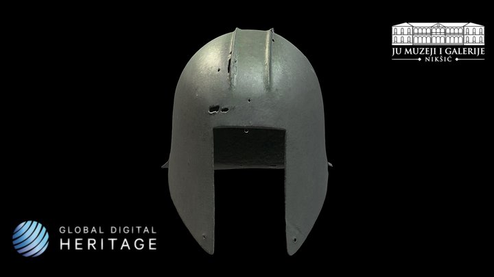 Illyrian type helmet, Nikšić (Montenegro)