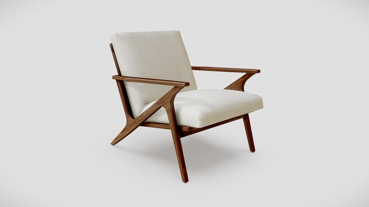 Cavett Chair 3D Model