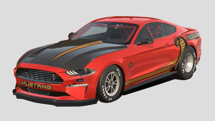 2019 Ford Mustang Cobra Jet – Modello 3D gratuito STL