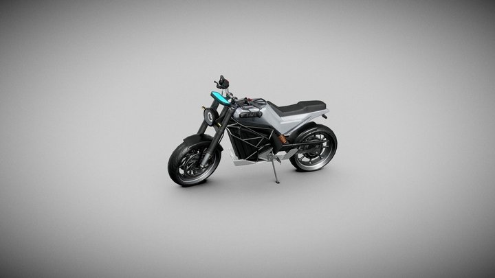 E-REX ELECTRIC BIKE CONCEPT 3D Model