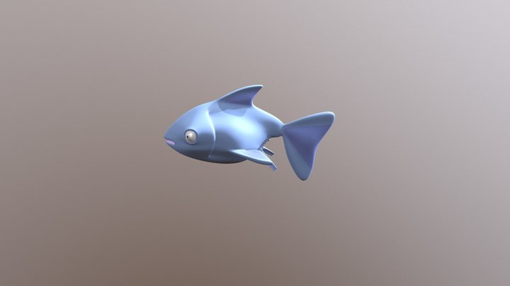 Poisson cartoon 3D Model