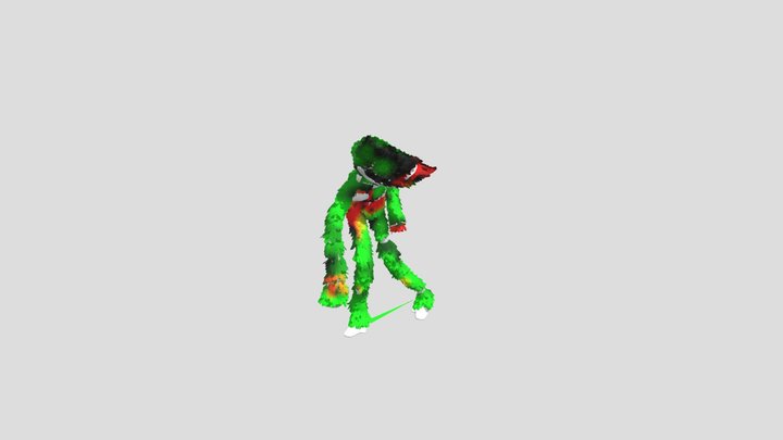 Actual Huggy 3D Model