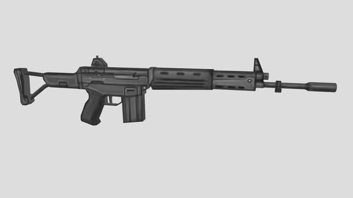 HOWA Type 89 3D Model