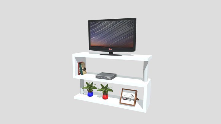TV_Stand_5 3D Model