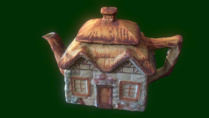 Coffee pot house 3D Model