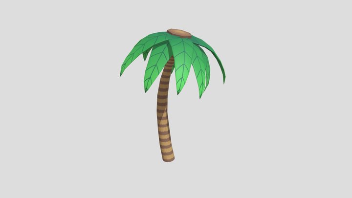 Palm Tree Ver 1 3D Model