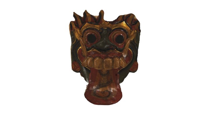 Thai Mask 3D Model