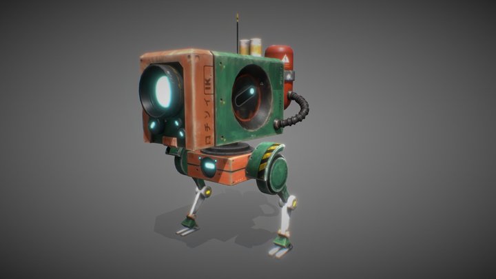 Robot- Idle Animation 3D Model