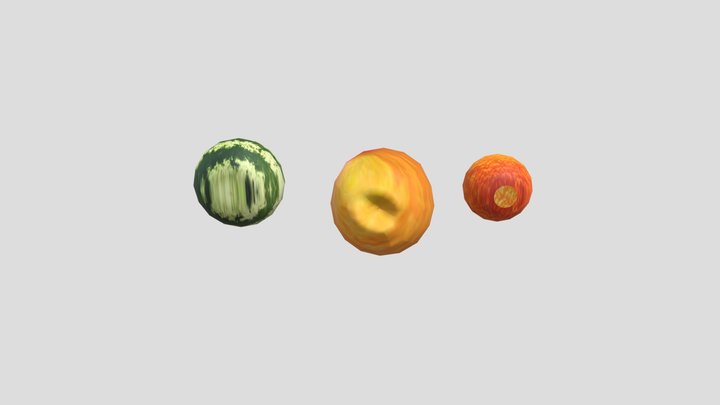 fruit 3D Model