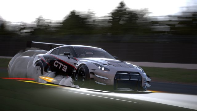 Nissan Nismo GT3 Run On The Track 3D Model