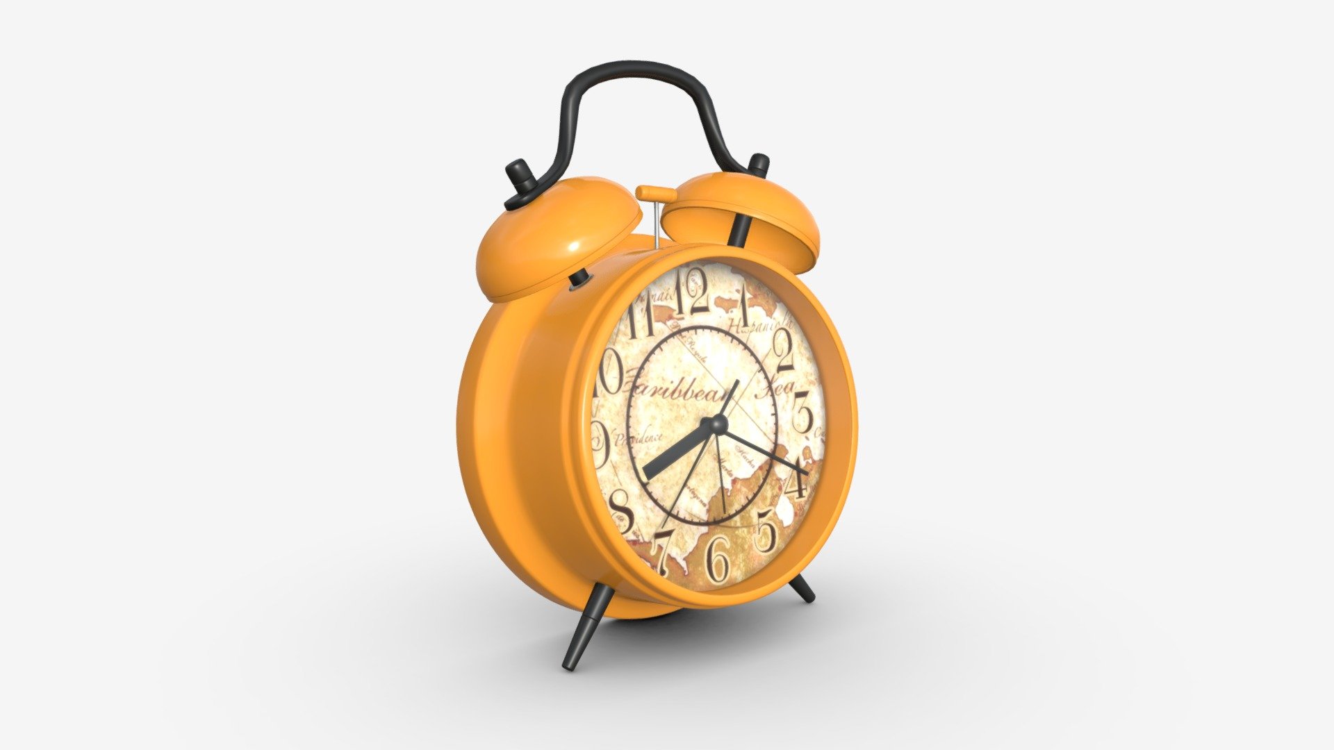 Alarm Clock 03 Classic - Buy Royalty Free 3D model by HQ3DMOD ...