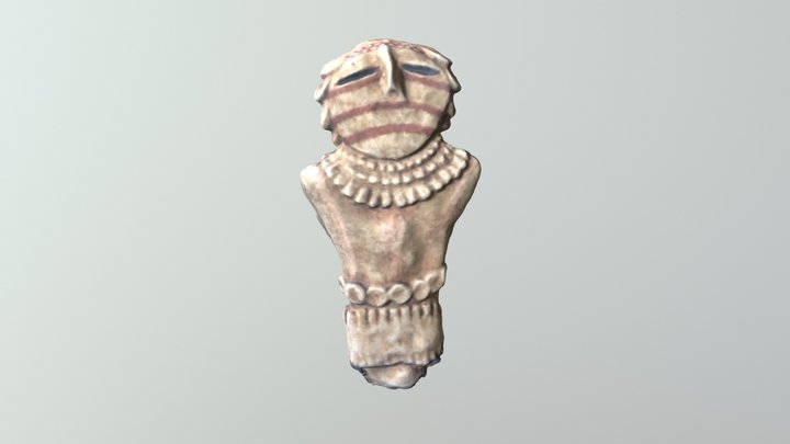 Pilling Figurine FBX 3D Model