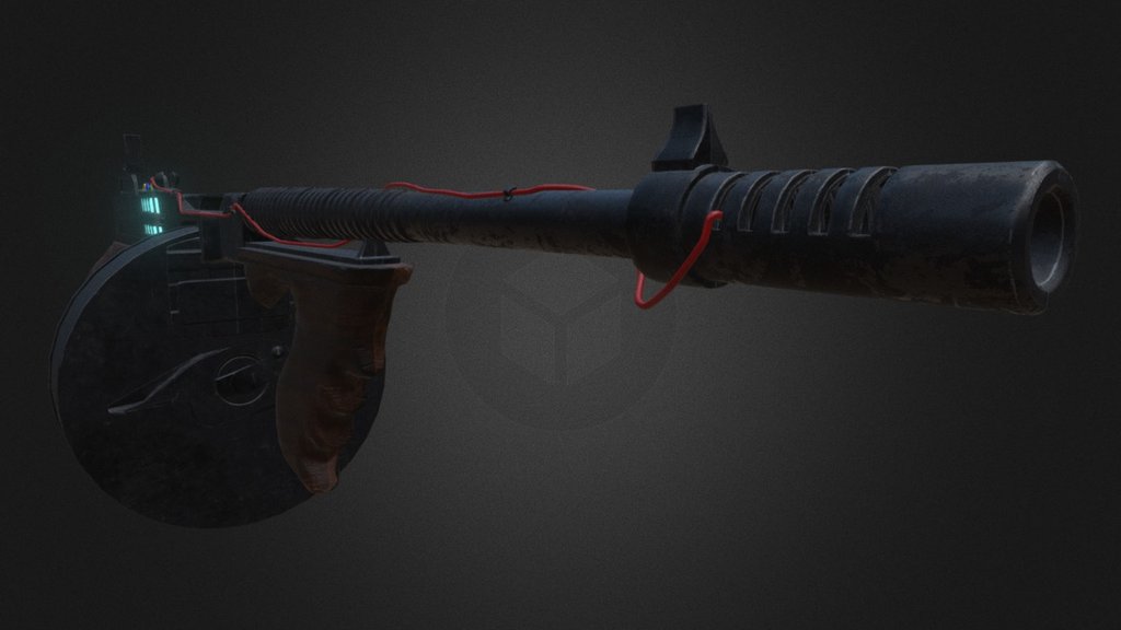 electric Tommy gun
