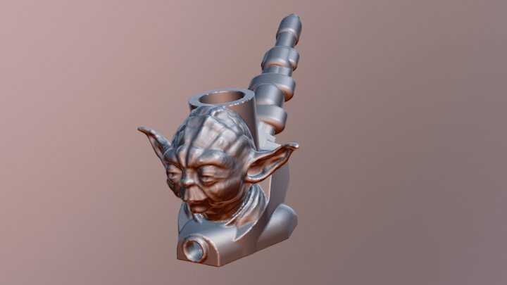 Yoda Pipe 3D Model