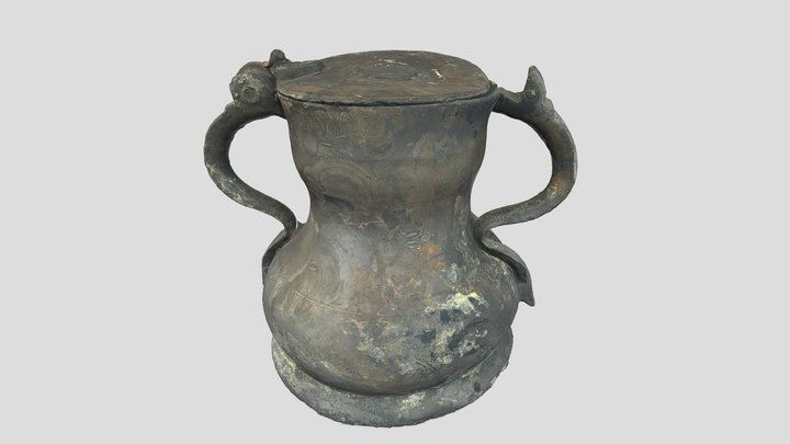 Pewter pot 1400s | Tinnen kan