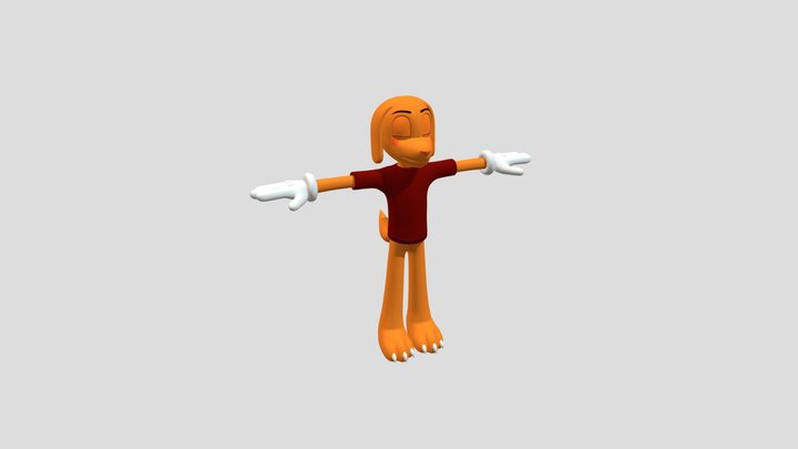 Scratch (The Amazing Digital Circus) 3D Model