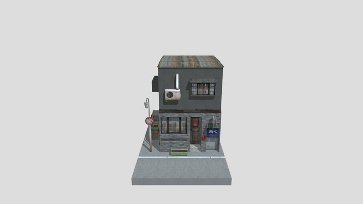 DAE Rowhomes - Tokyo 3D Model