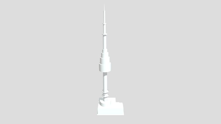 N Seoul Tower 3D Model