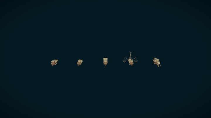 [XYZ] Ships 3D Model