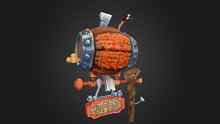 HeartSign - Texture 3D Model