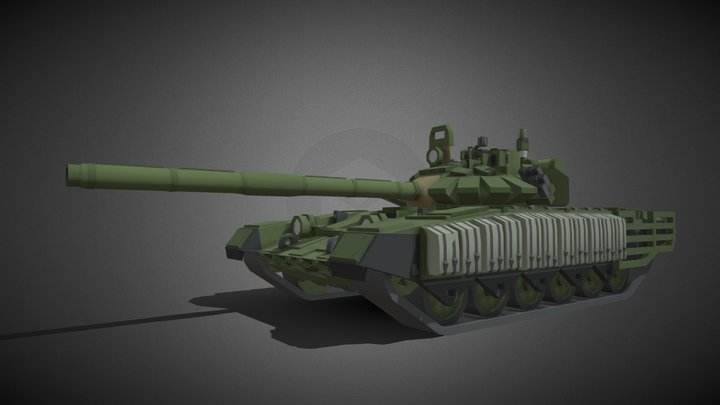 T-72 3D models - Sketchfab