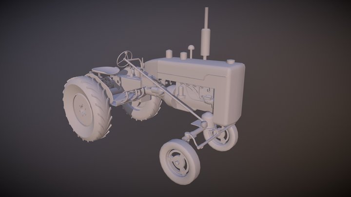 Farmall 3D Model