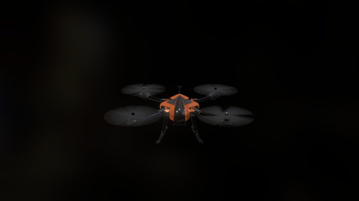 Hornet Drone 3D Model