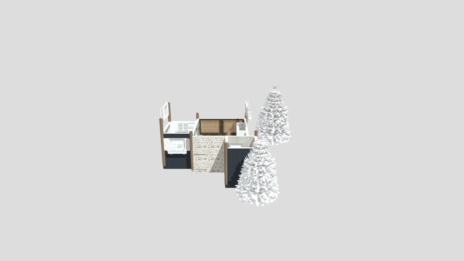 Forest cabin