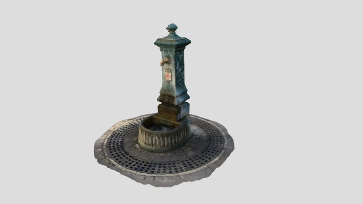 Waterump in Parco Solari 3D Model
