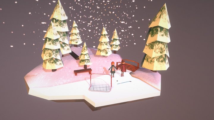 winter_island 3D Model