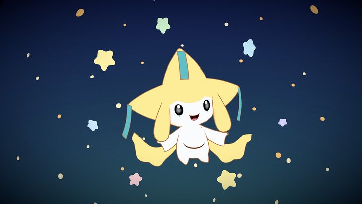 Jirachi 3D Model