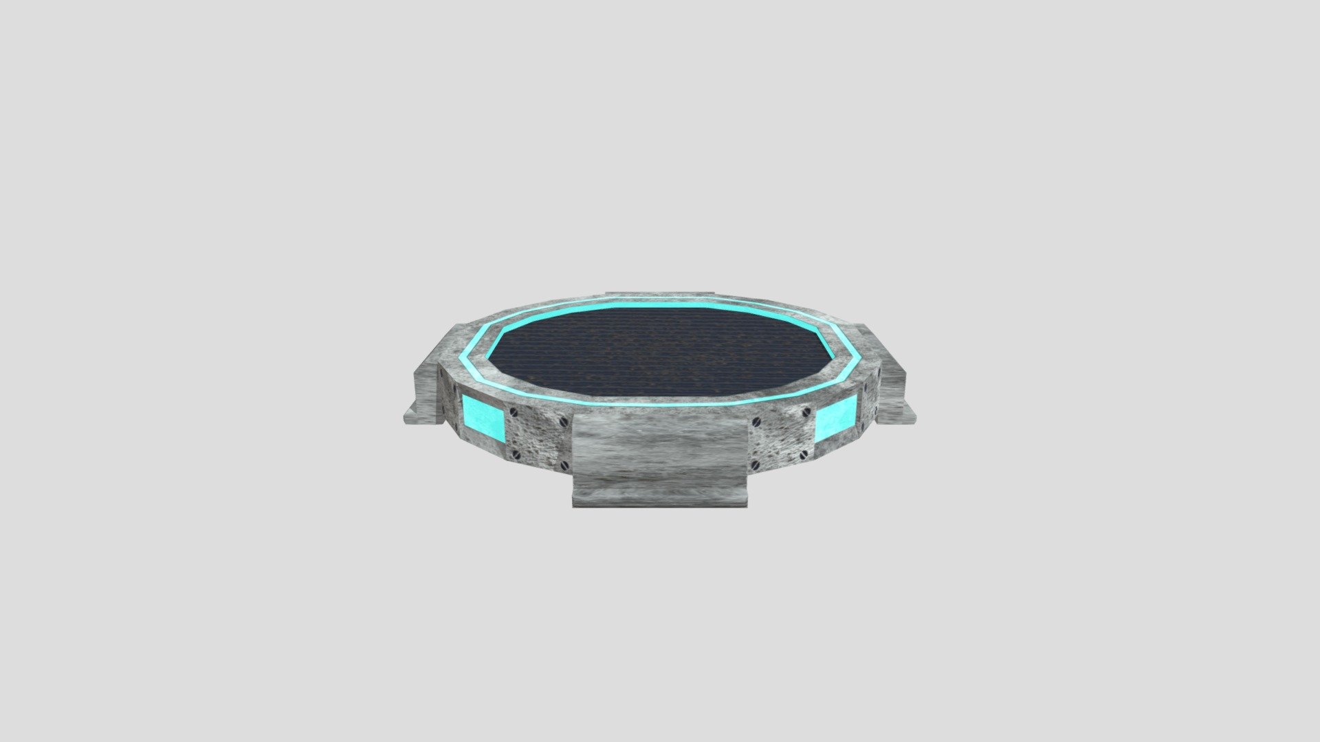 Powerup base — Sketchfab embed 3D viewer