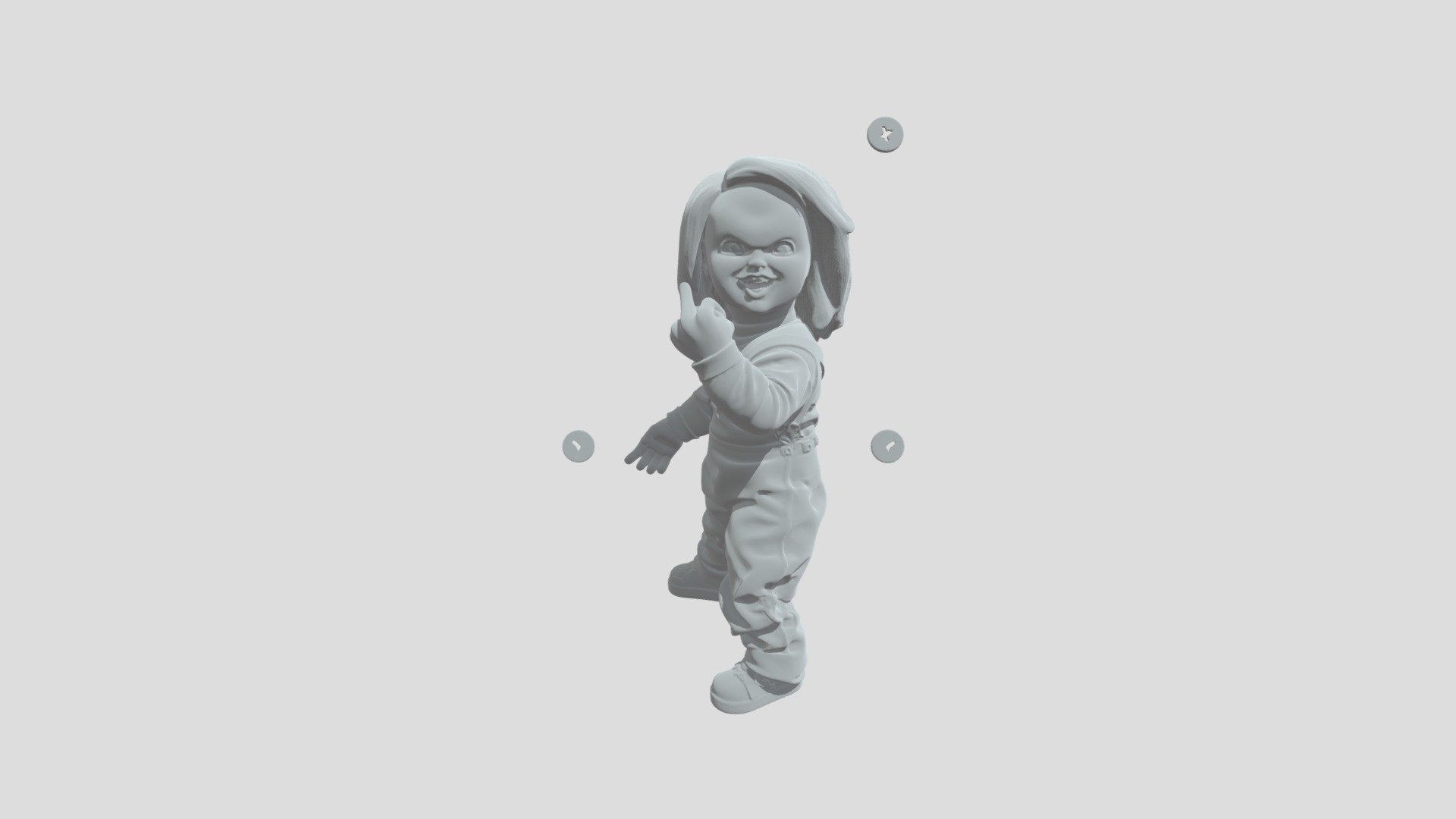 Chucky doll - 3D model by AlfaPR25 [0a7be37] - Sketchfab