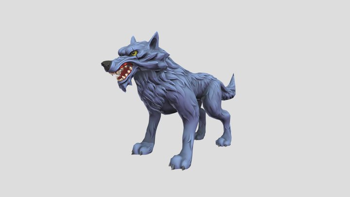Wolf 3D Model