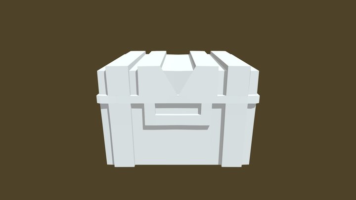 Treasure Chest Model 3D Model