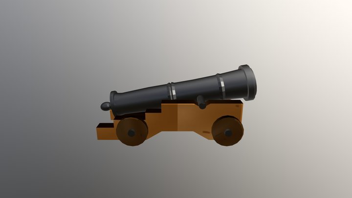 Kanone 3D Model