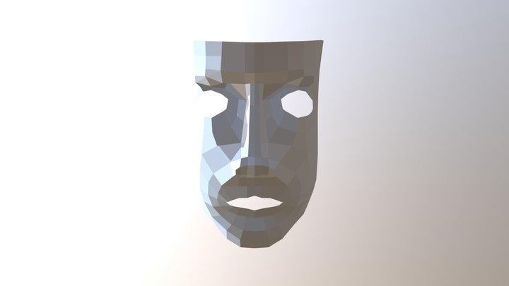 Máscara de mi cara 3D Model