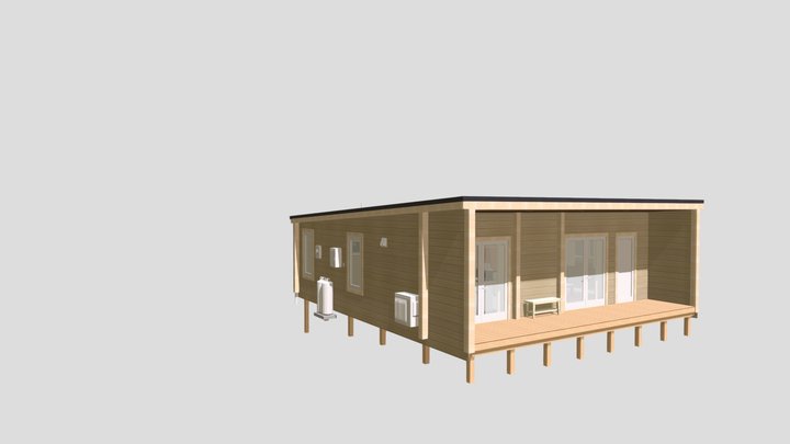 YZY Ibiza House Model 3D Model