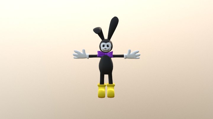 Character modeling - Rabbit 3D Model