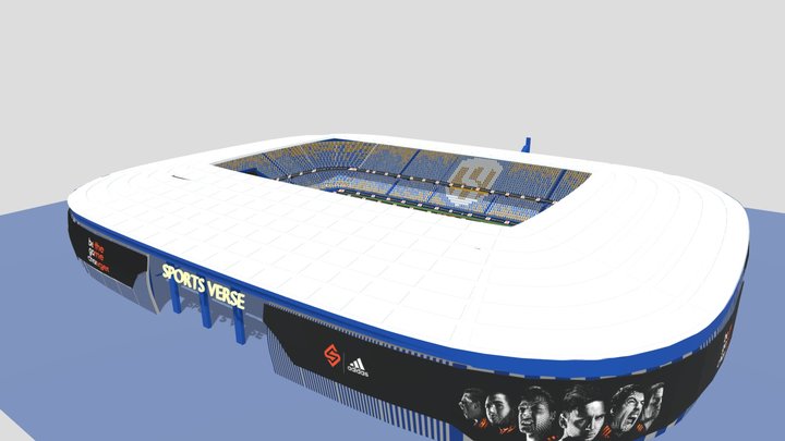 Stadium Spatial 3D Model