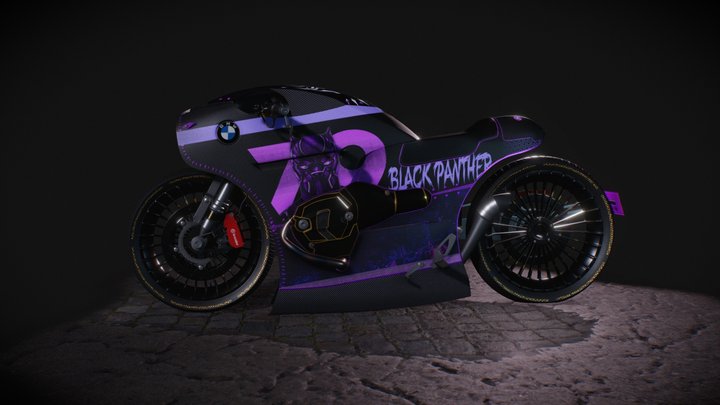 BMW R nineT 3D Model