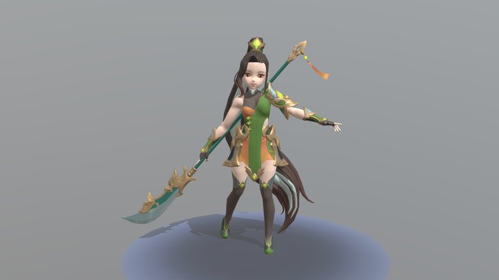 Quan Ngan Binh- 3Q Chien Chien Chien 3D Model